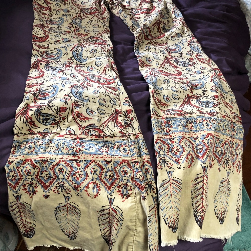 Free people vintage “Delhi” bell bottoms   sz 31